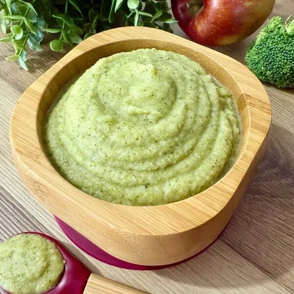 Broccoli-appelpuree