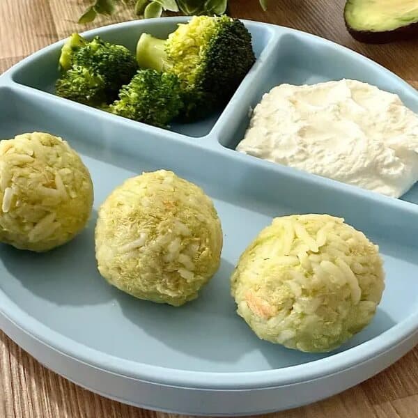 Rijst-kipballetjes